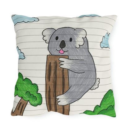Koala Bear Animal Tree Climber Outdoor Pillows