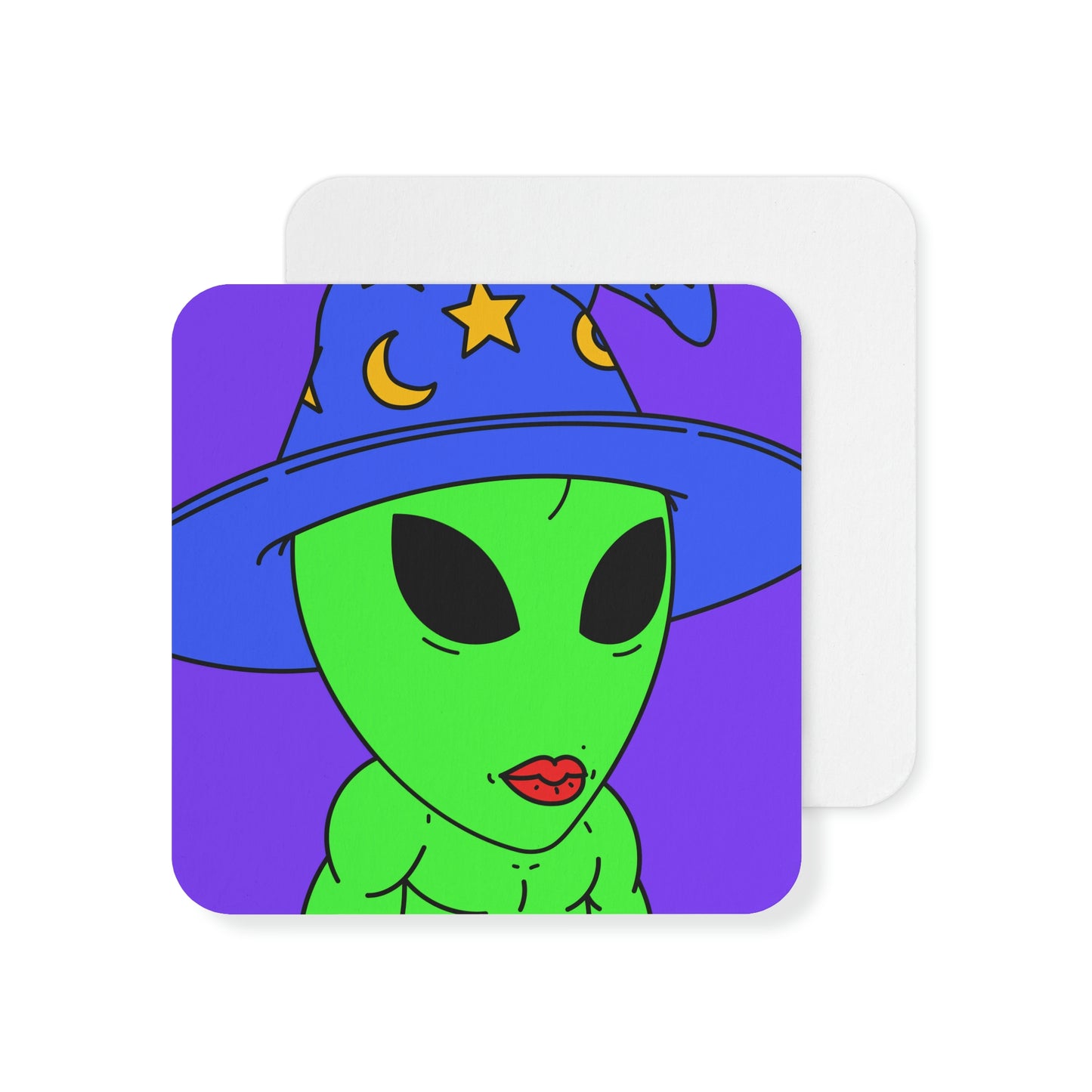 Witch Wizard Magic Alien Coasters (50, 100 pcs)