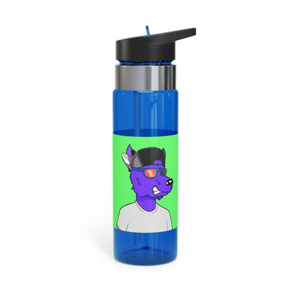 Cyborg Wolf Purple Fur Werewolve Kensington Tritan™ Sport Bottle, 20oz