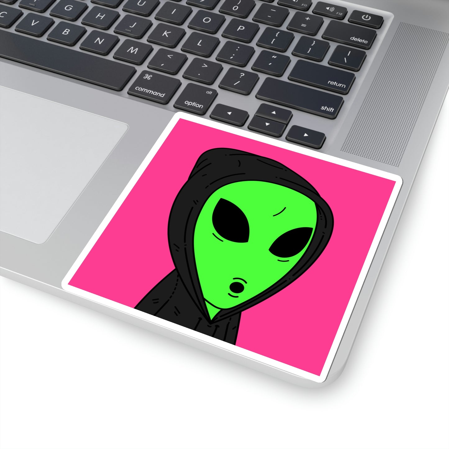 Anonymous Anon Alien Visitor Kiss-Cut Stickers