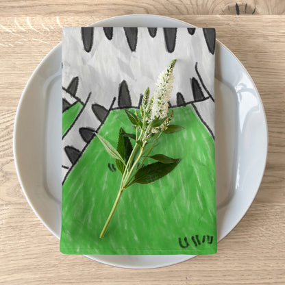 Zebra Graphic Hipster Zebra Animal Napkins