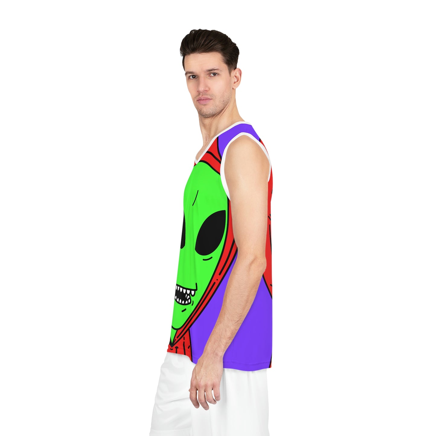 Camiseta de baloncesto para visitantes Alien Anon (AOP) 