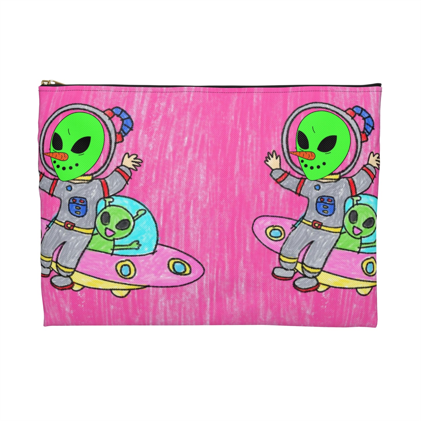 Veggie Visi Alien Vegetable Visitor UFO Accessory Pouch