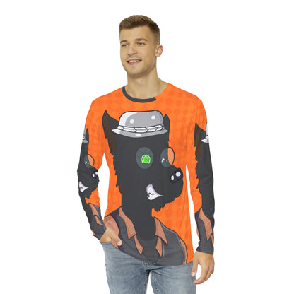 First Edition Werewolve Wolf Men's Long Sleeve AOP Shirt