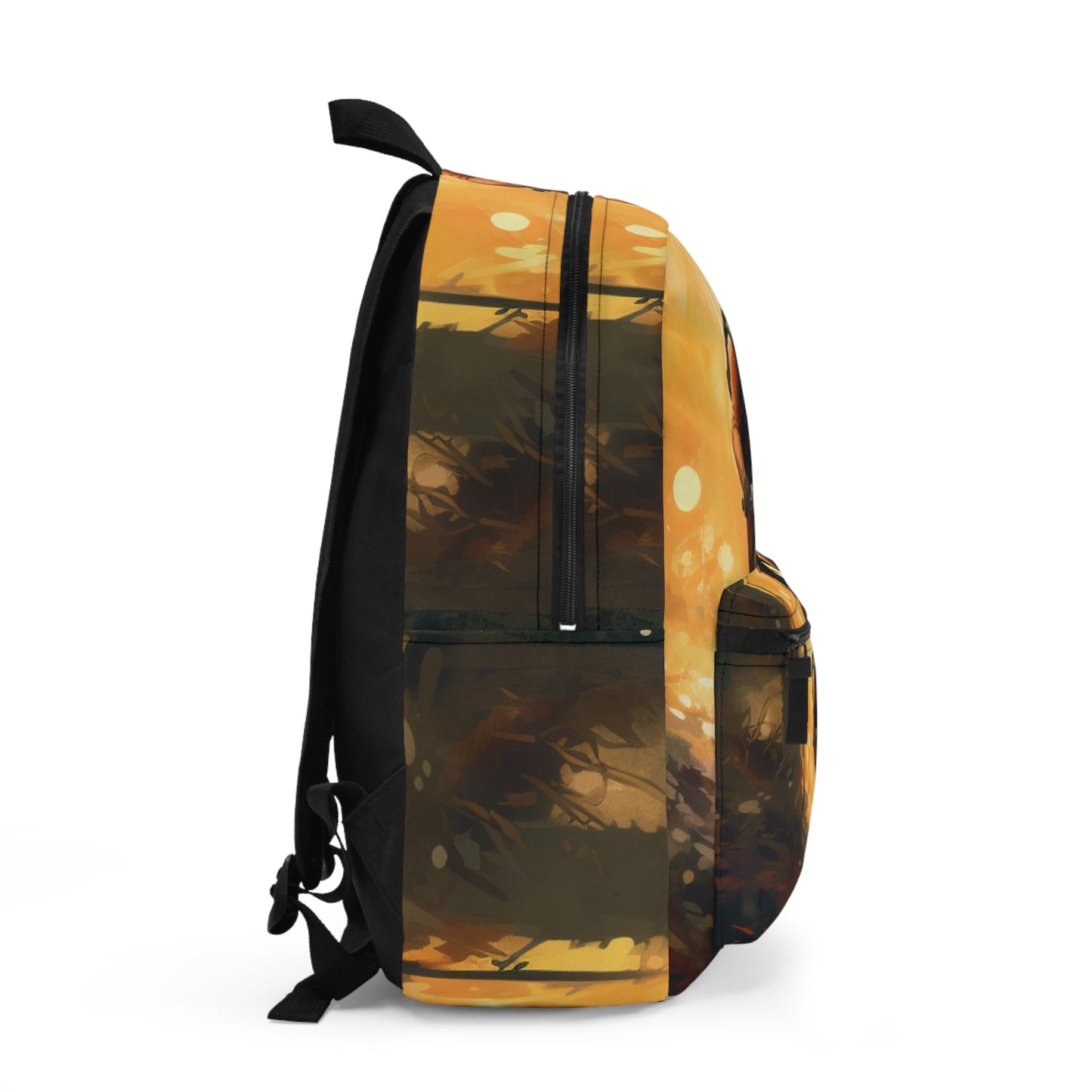 Mountain Bike Adventure - Forest Trail Graphic Backpack