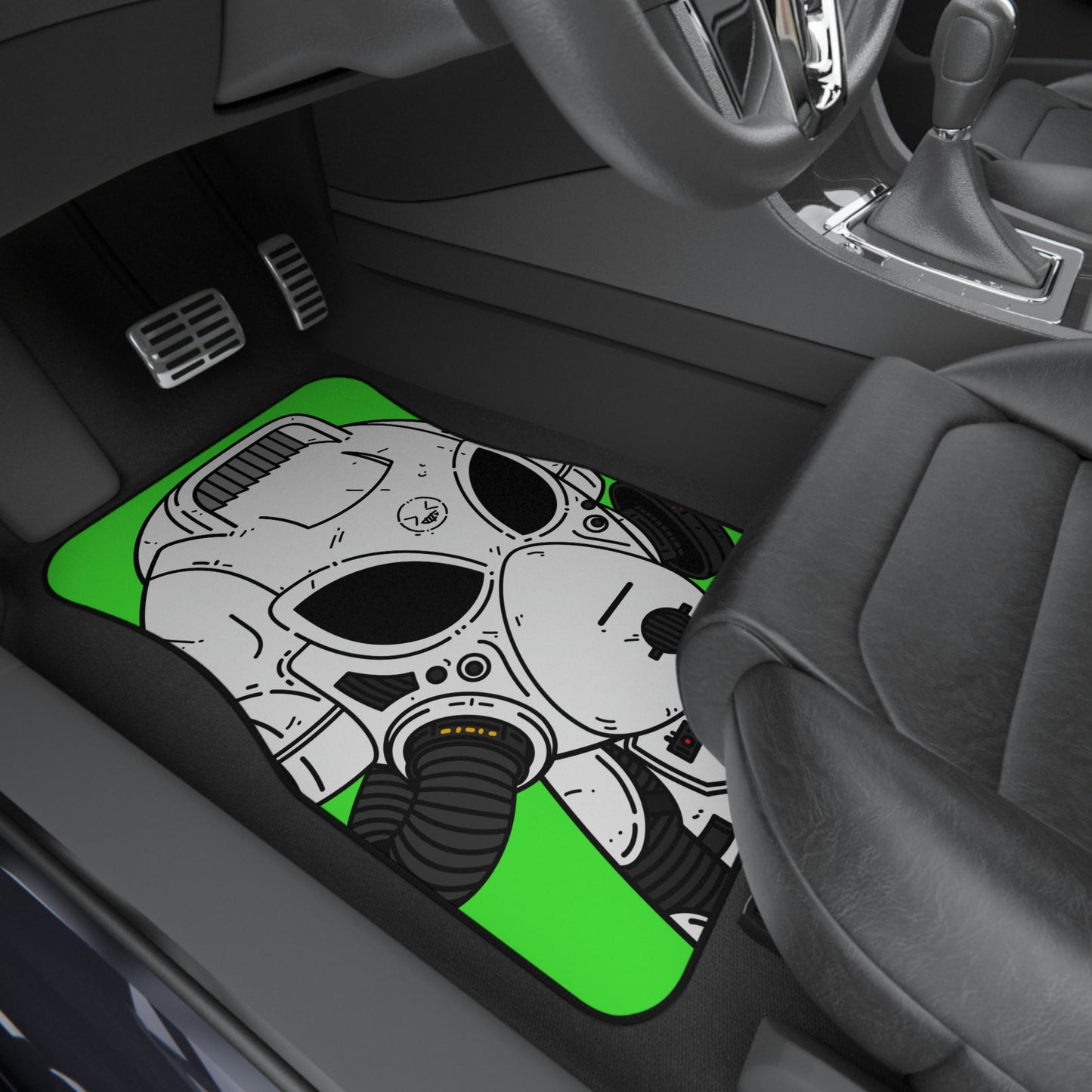 Alien LOL Visitor Car Mats (2x Front)