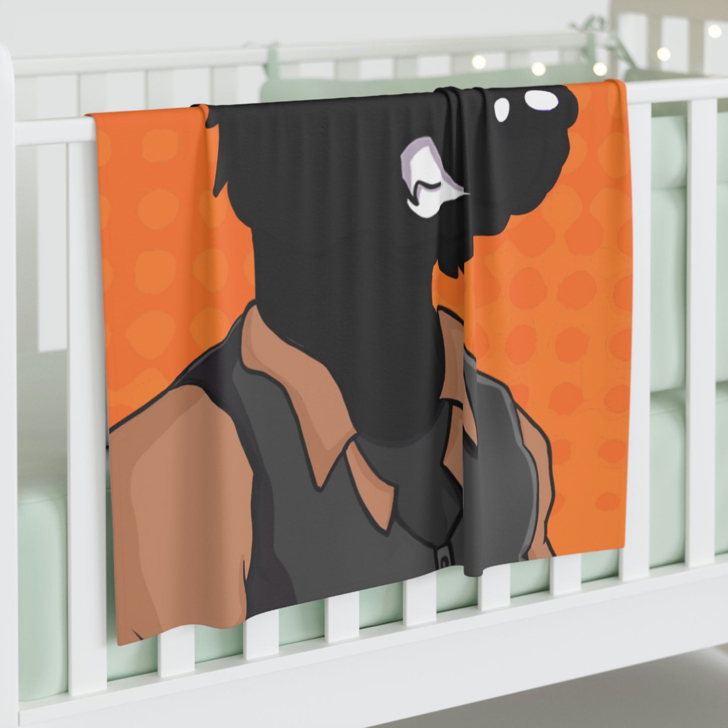 First Edition Detective Werewolve Wolf Baby Swaddle Blanket