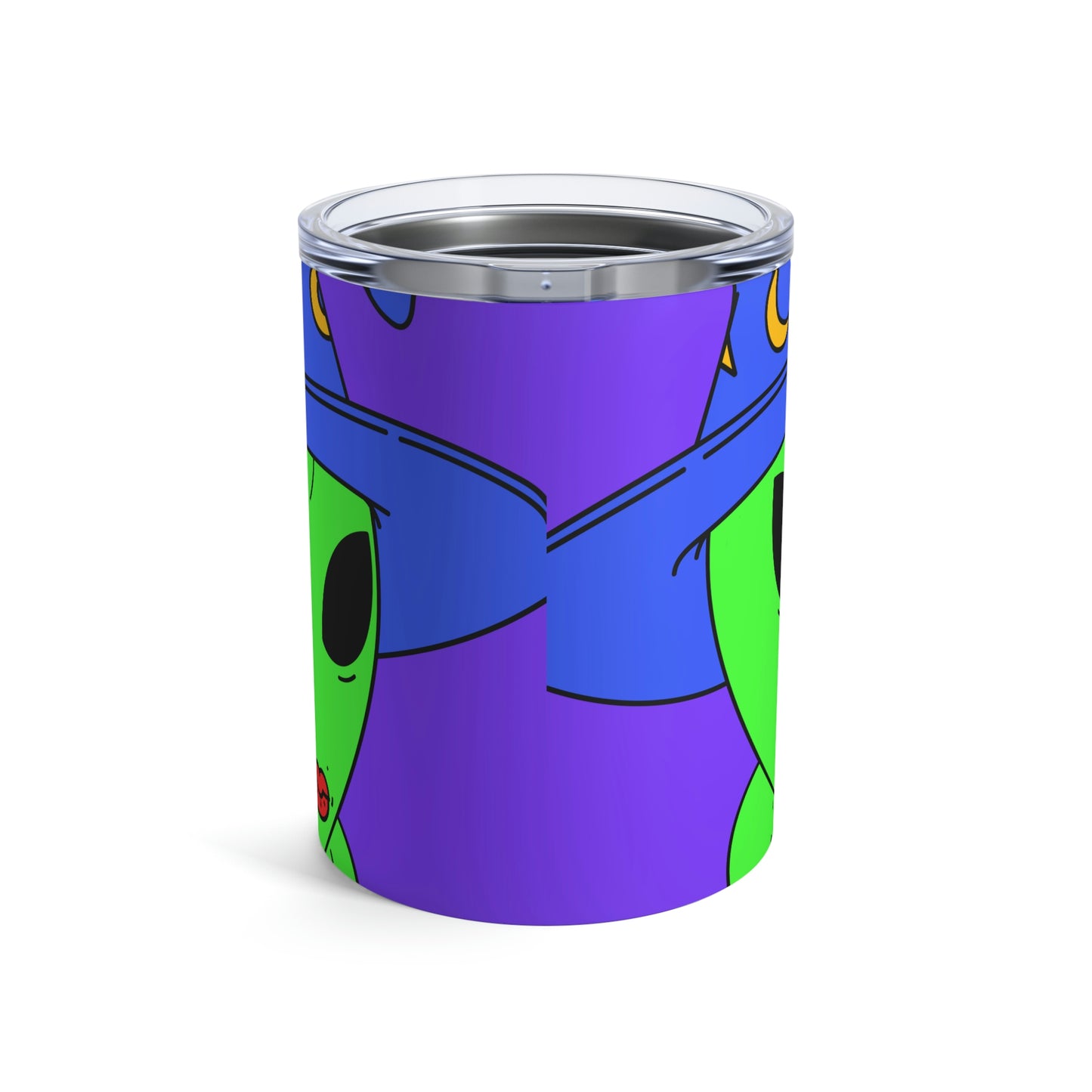 Blue Wizard Hat Alien Muscle Lipstick Green Visitor Tumbler 10oz