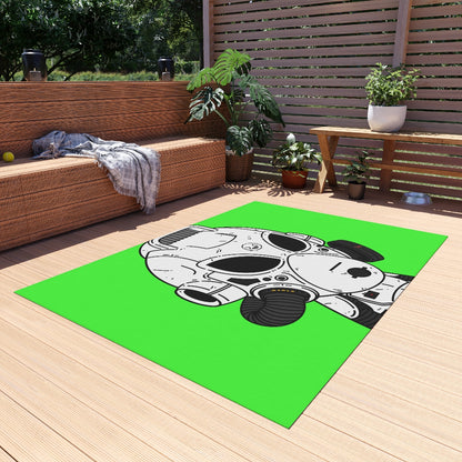 The LOL Visitor Outdoor Rug