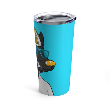 Gold Standard Wolf Cyborg Wolve Tumbler 20oz