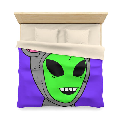 The Visitor Mouse Alien Character Microfiber Duvet Cover