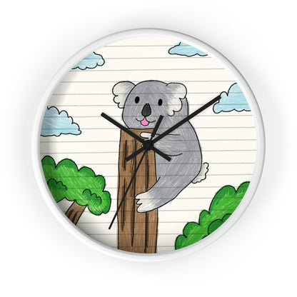 Koala Bear Animal Tree Climber Wall clock