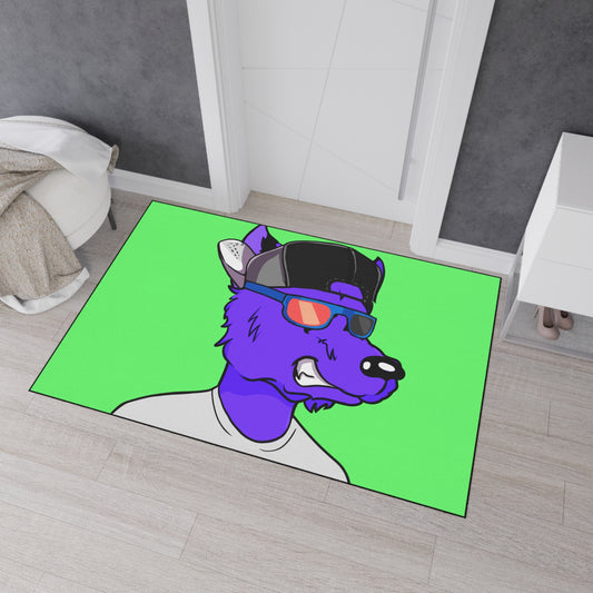 Cyborg Werewolve Wolf Heavy Duty Floor Mat