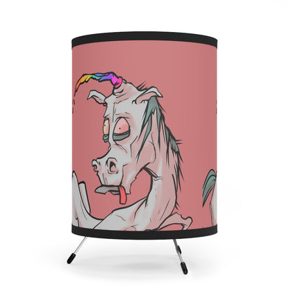 Unicorn Mythical Creature Tripod Lamp with High-Res Printed Shade, US\CA plug