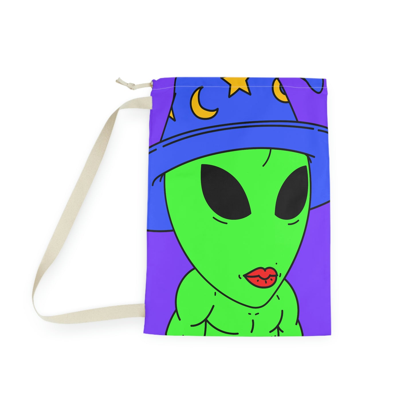 Witch Wizard Magic Alien Laundry Bag