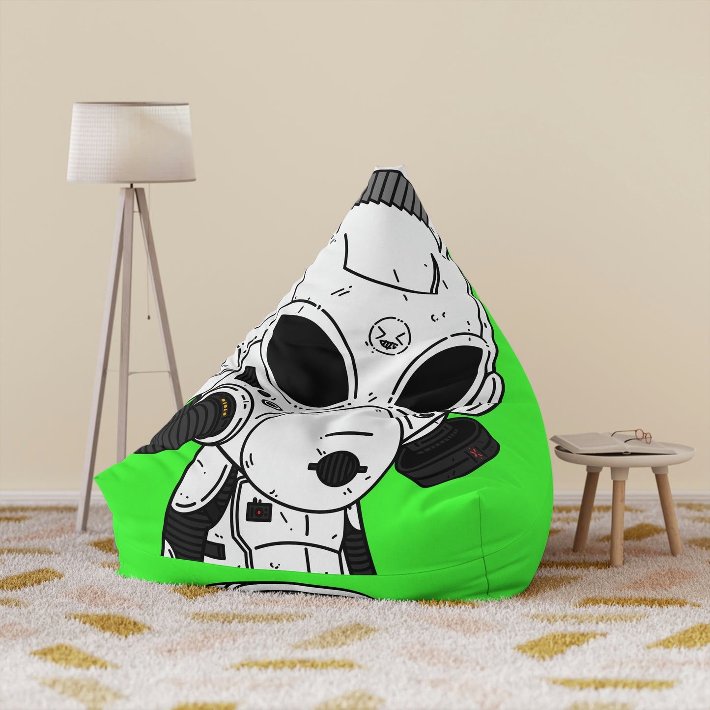 Funda para silla tipo puf Alien LOL Visitor 