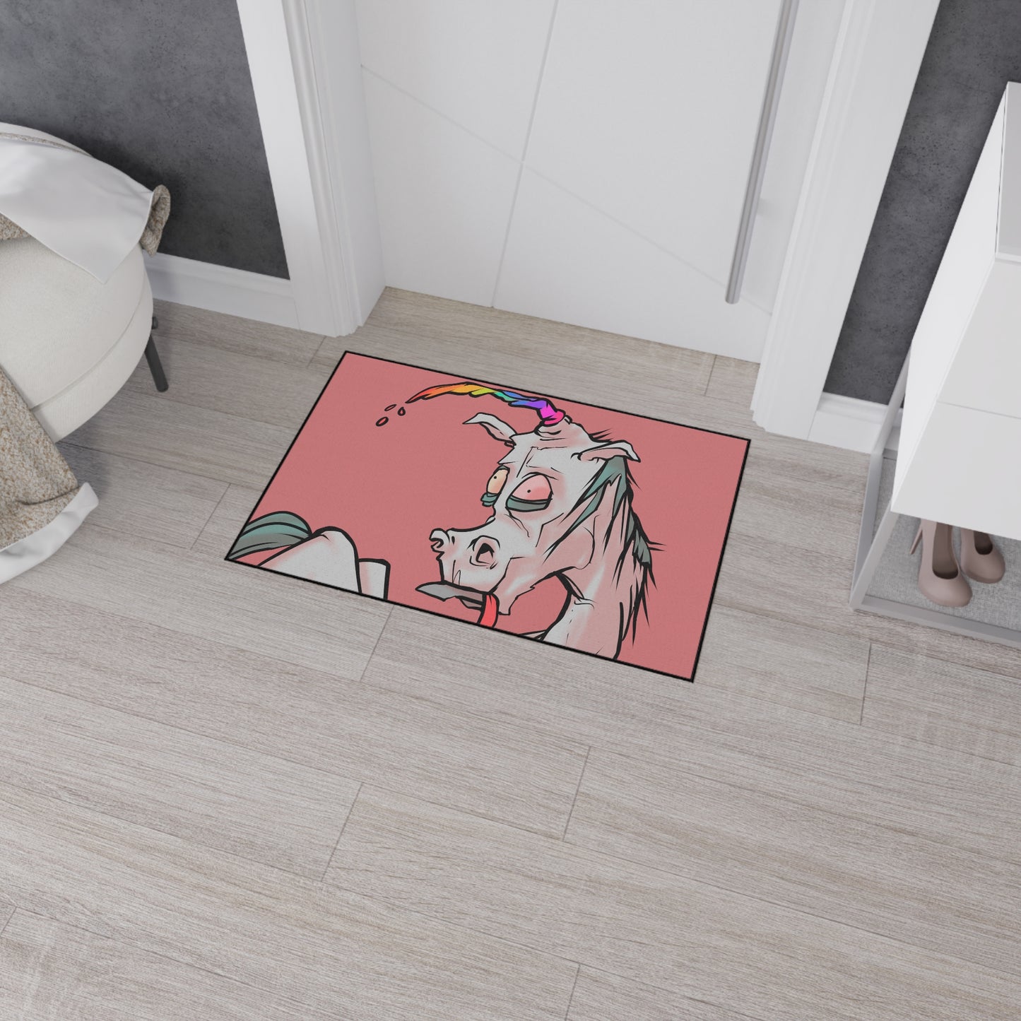 Unicorn Mythical Creature Heavy Duty Floor Mat