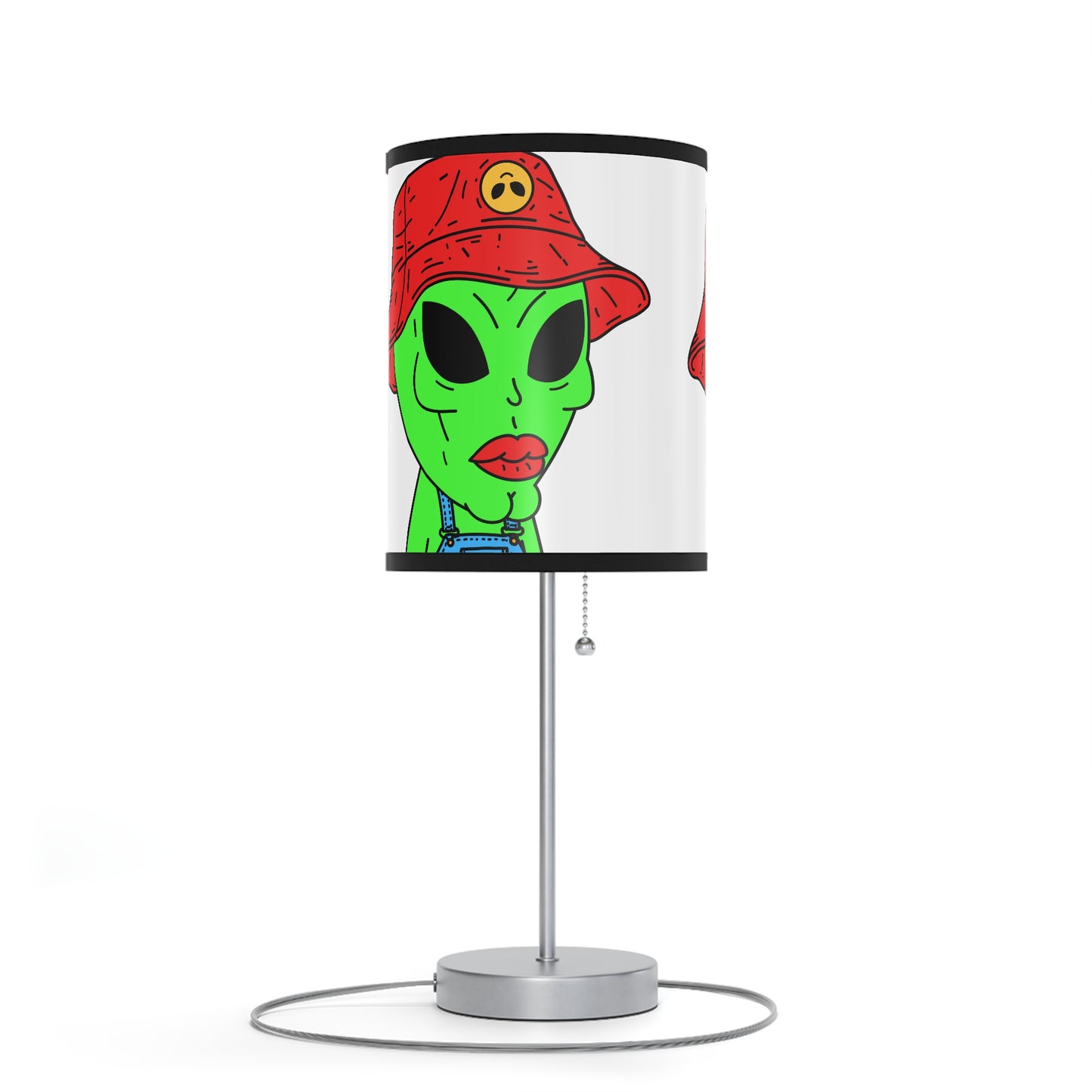 Old Alien Farmer Visitor Lamp on a Stand, US|CA plug