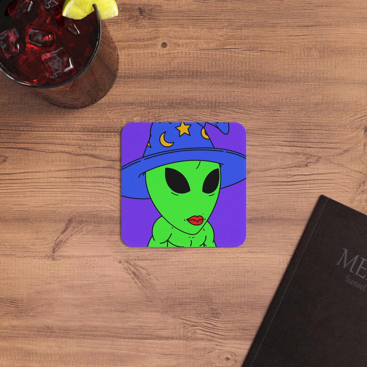 Witch Wizard Magic Alien Coasters (50, 100 pcs)