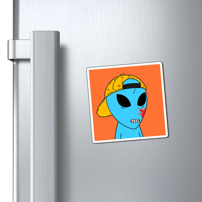 Alien Blue Blood Visitor Magnets