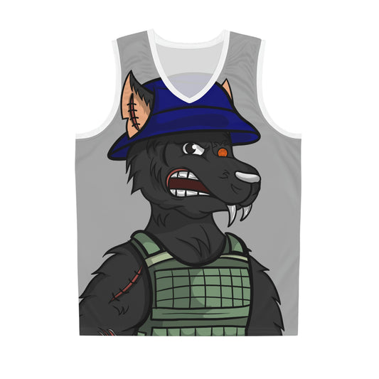 Army Wolf Basketball Jersey