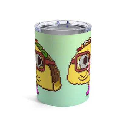 Vaso de taco de dibujos animados de donut, 10 oz