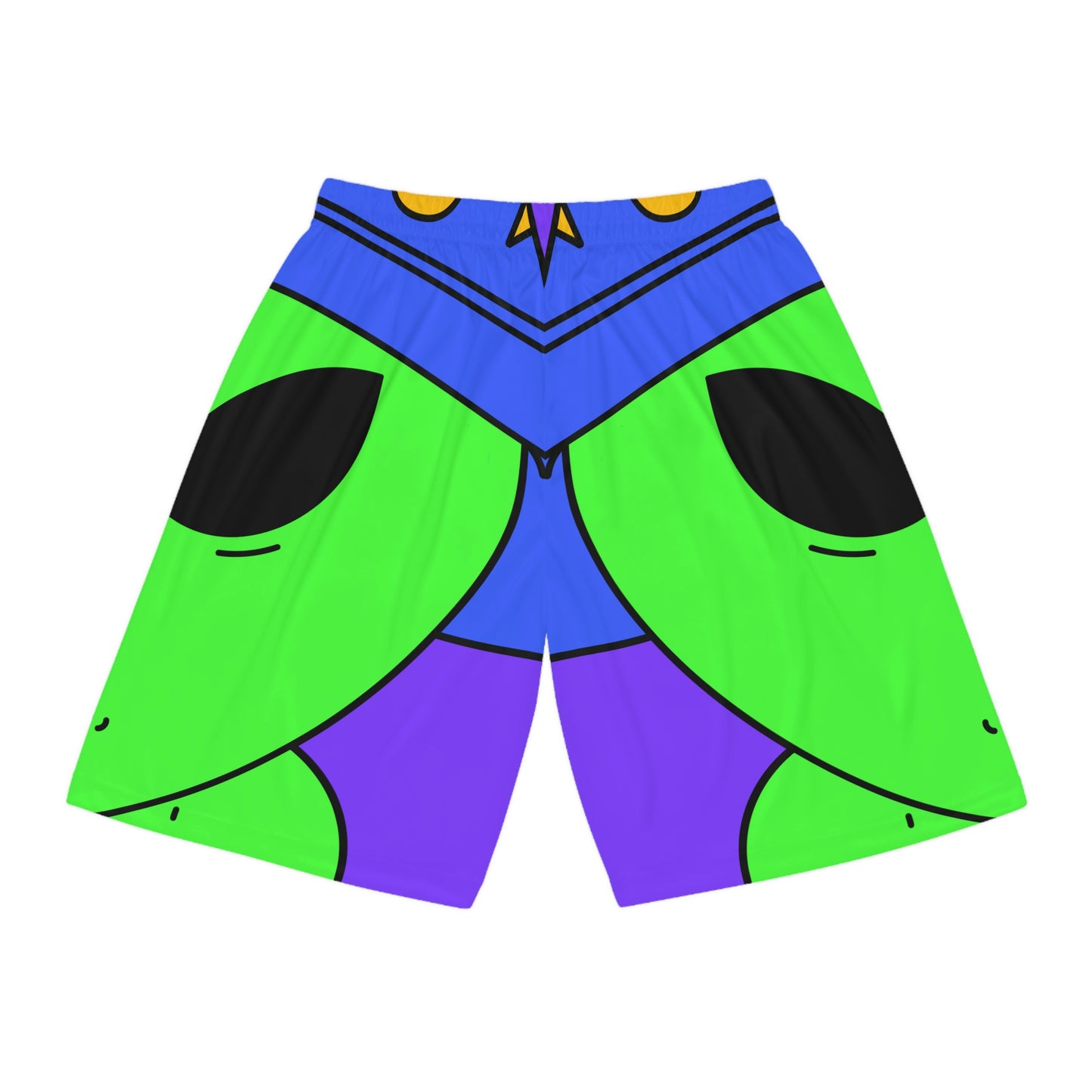 Witch Wizard Magic Alien Basketball Shorts