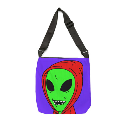 Alien Anon Visitor Adjustable Tote Bag (AOP)