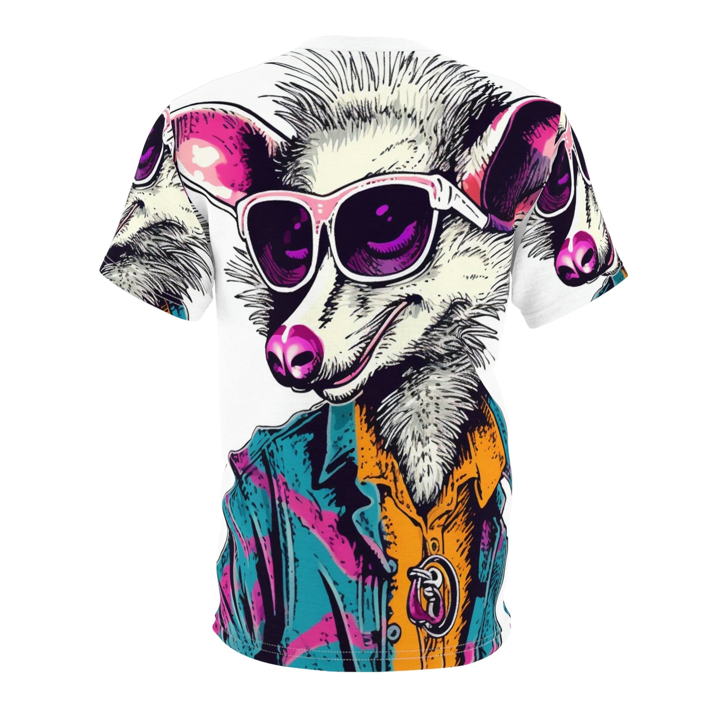 Opossum Artist Fashion Style Unisex Cut & Sew Tee (AOP)