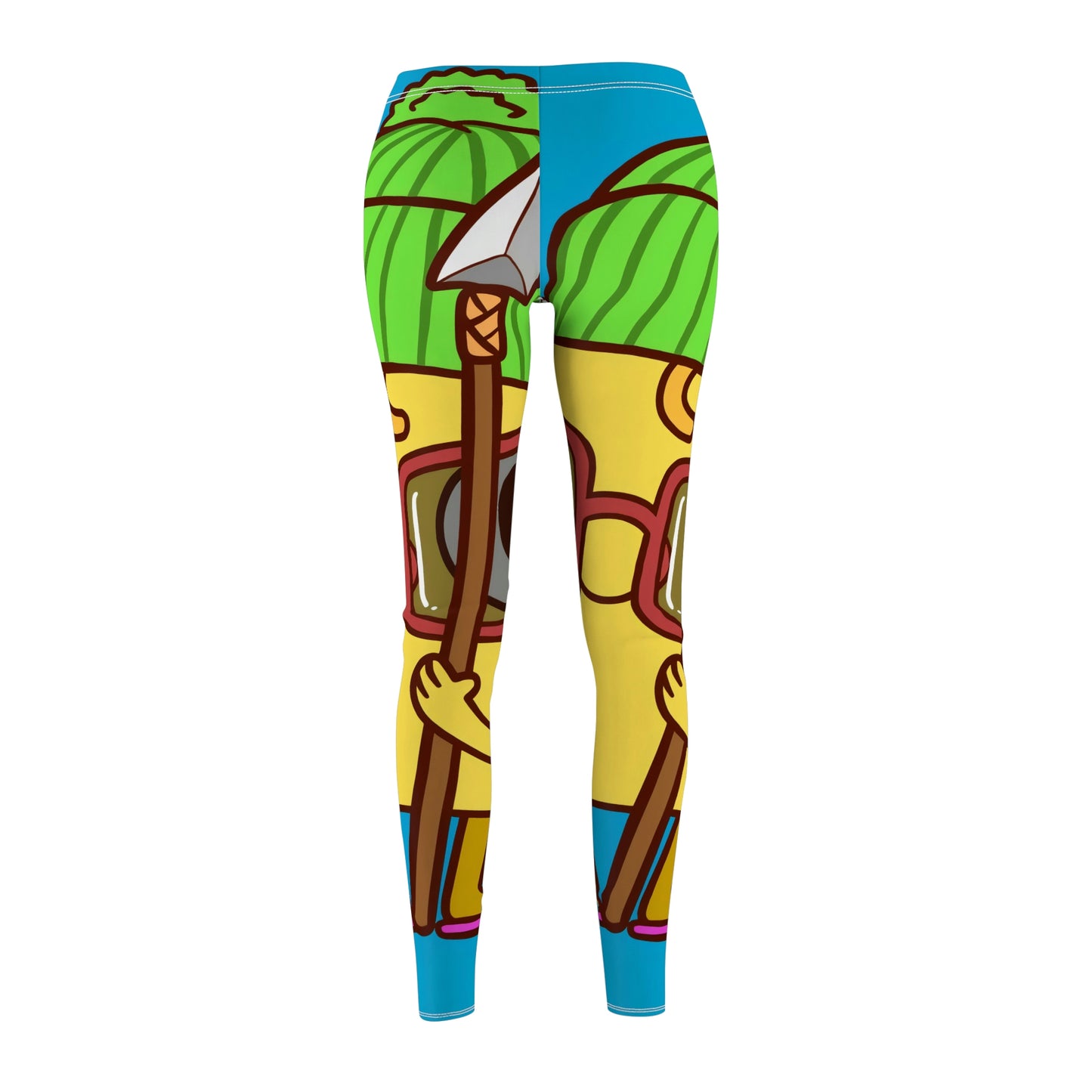 Tribal Taco Women's Cut & Sew Casual Leggings