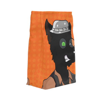 Bolsa de almuerzo de poliéster Cyborg Wolf Werewolve primera edición