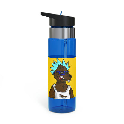 Spiky Blue Hair Cartoon Werewolve Wolf Kensington Tritan™ Sport Bottle, 20oz