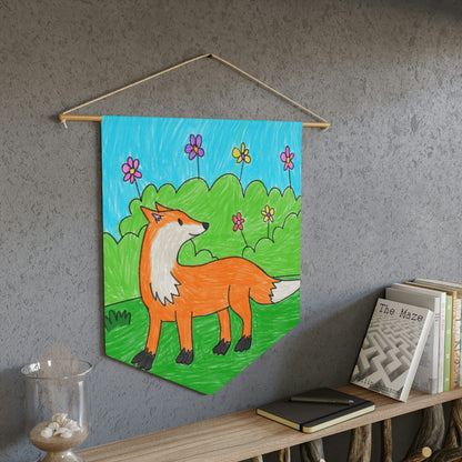 Fox Woodland Animal Foxy Pennant