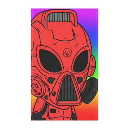 LOL Rainbow Armored Red Future Alien Cyborg Machine Visitor Kitchen Towel