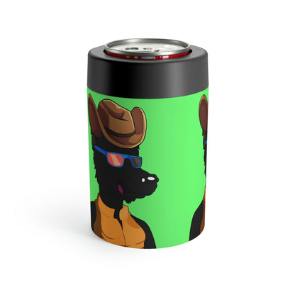 Cowgirl Wolf Cyborg Wolve Can Holder