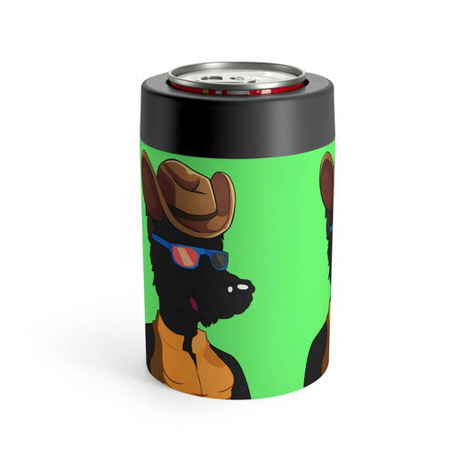 Cowgirl Wolf Cyborg Wolve Can Holder