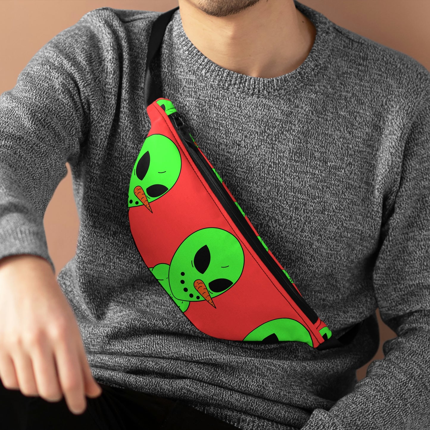 Veggie Visi Alien Vegetable Visitor Fanny Pack