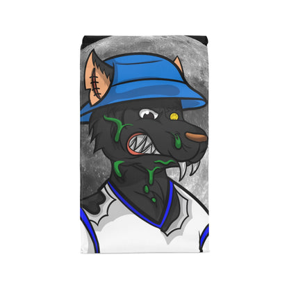 Black Wolf Full Moon Cyborg Werewolve Polyester Lunch Bag