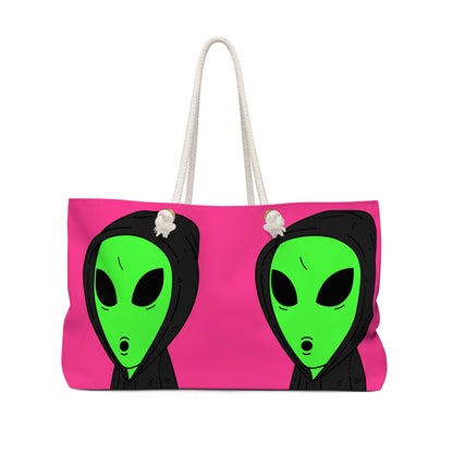 Anonymous Anon Alien Visitor Weekender Bag