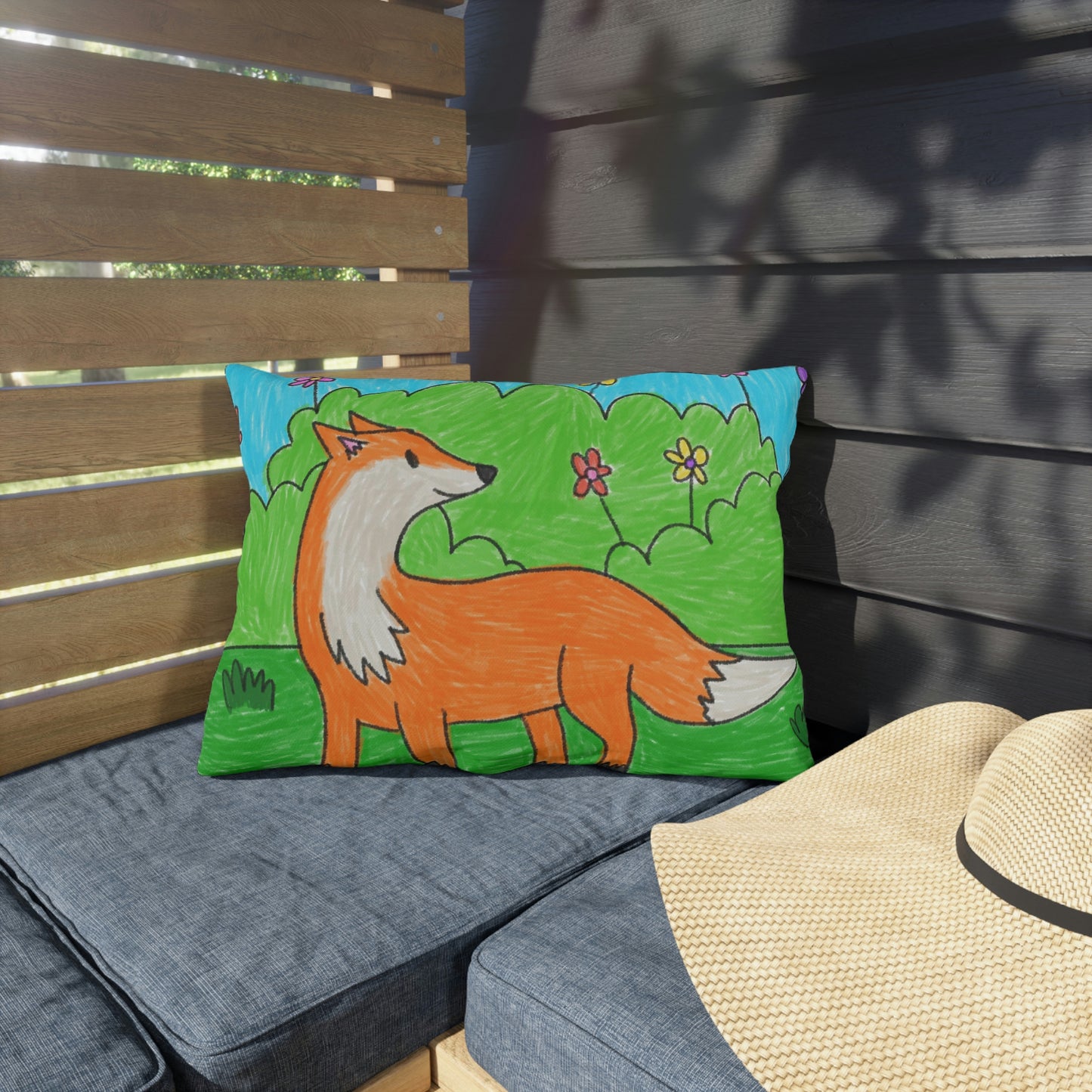 Fox Woodland Animal Foxy Outdoor Pillows