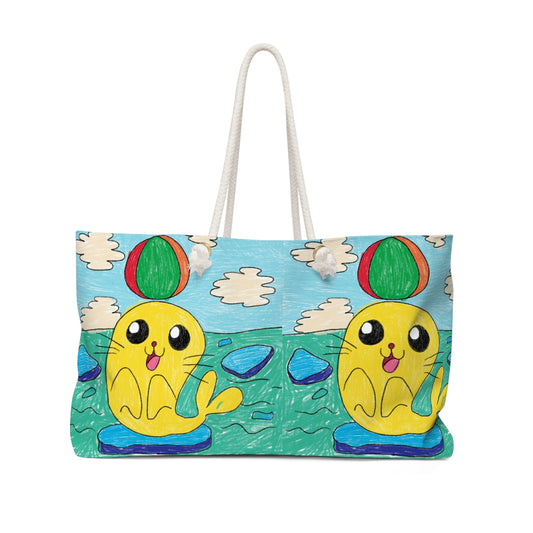 Seal Trick Marine Ocean Animal Sea Creature Weekender Bag