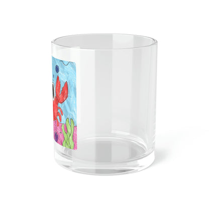 Lobster Crab Graphic Sea Lovers Bar Glass