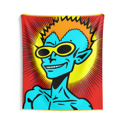 Anime Alien Hip Style Indoor Wall Tapestries