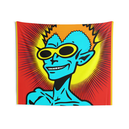 Anime Alien Hip Style Indoor Wall Tapestries