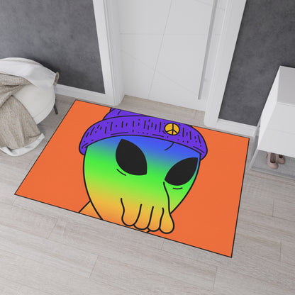 Alfombra de piso resistente Peace Alien Pride