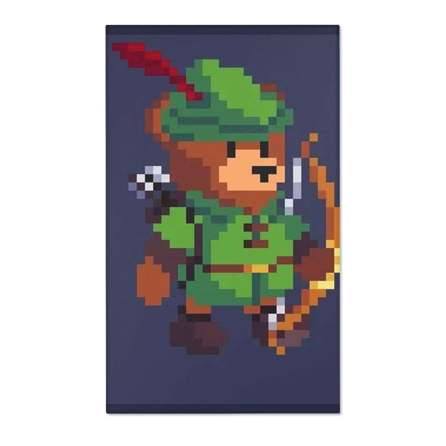 Robin Hood Hat Archer Bear Area Rugs