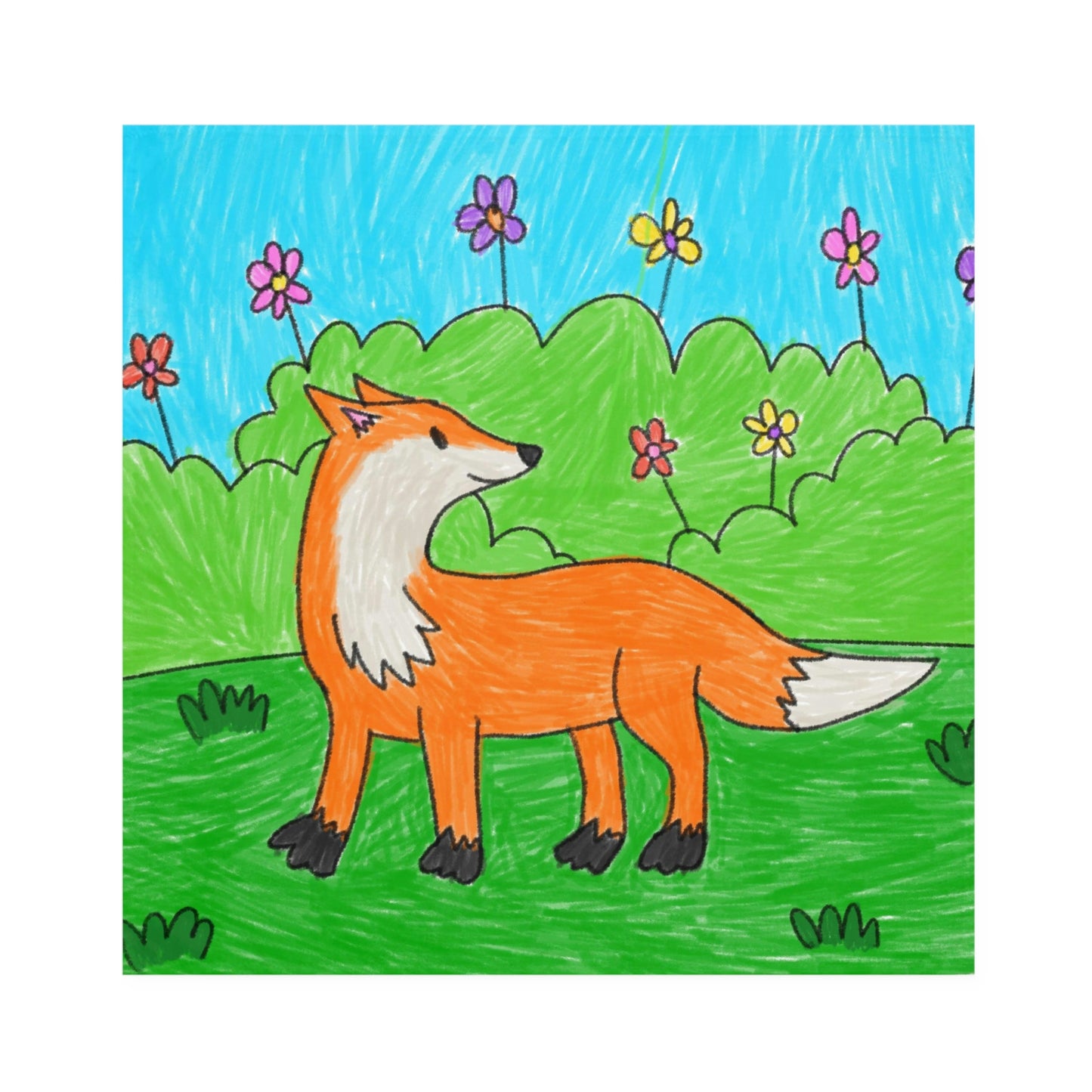 Fox Woodland Animal Foxy Napkins