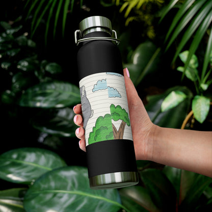 Koala Bear Animal Tree Climber Copper Vacuum Insulated Bottle, 22oz