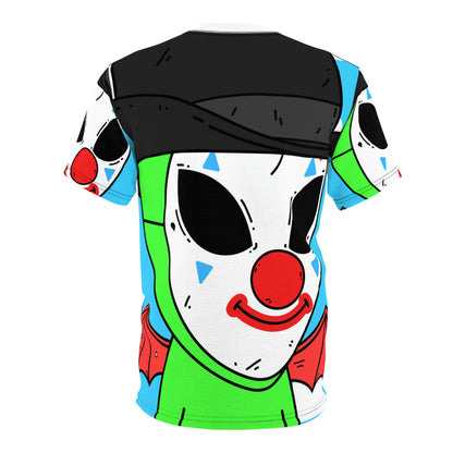 Alien Posse Clown Cartoon Visitor Unisex AOP Cut & Sew Tee