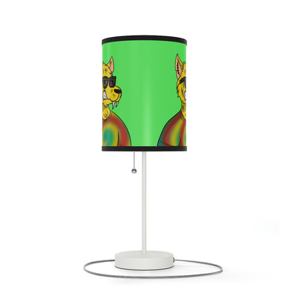 Wolf Hip Cool Stud Breathtaking Cyborg Lamp on a Stand, US|CA plug